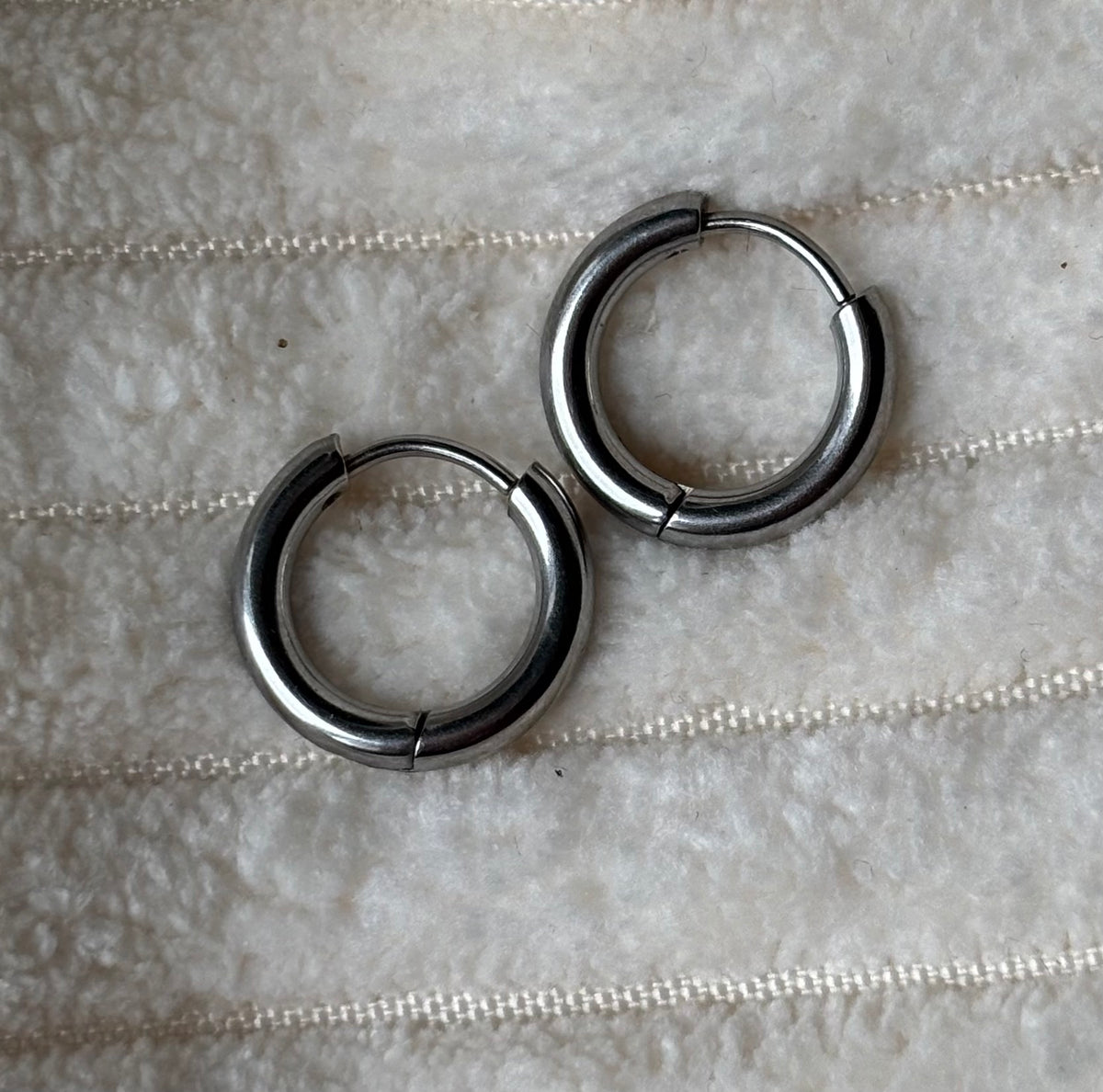 Créoles Mini Lumina Argent